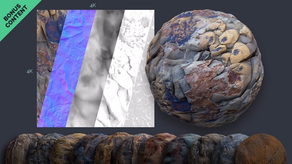 ZBrush Advanced Brushes pack - ROCKS