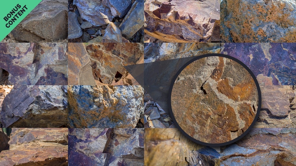 ZBrush Advanced Brushes pack - ROCKS