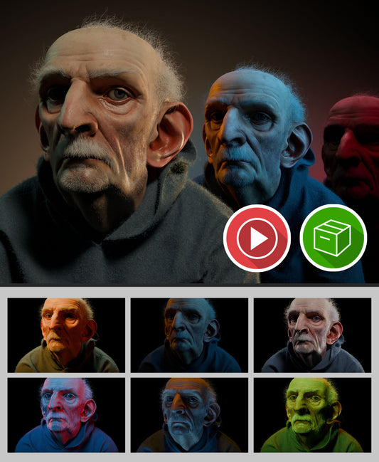 CharLumi Character Lighting Scenes