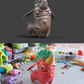 Plasticine Smart Materials for 3D Painter