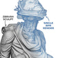 2D Sketches from 3D Meshes - ZBrush BPR filters pack