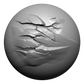 ZBrush Double Action Brushes - Simple Rocks PACK