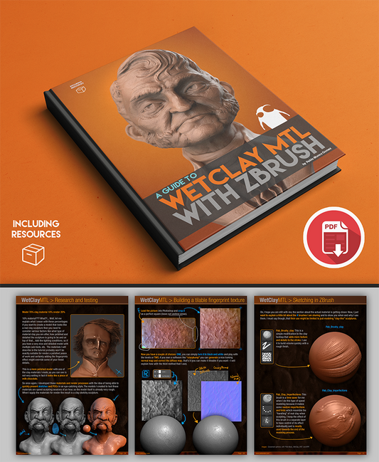 Wet Clay Material and Rendering Tutorial